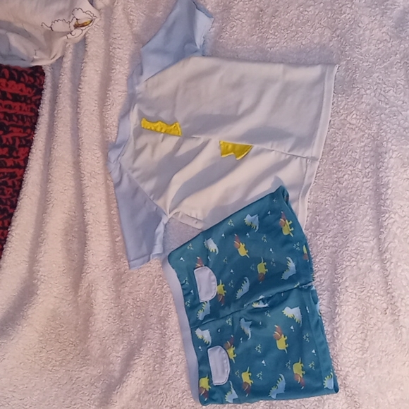 Toddler Dino Swim Trunks & Sun Top NEVER WORN - Picture 2 of 6